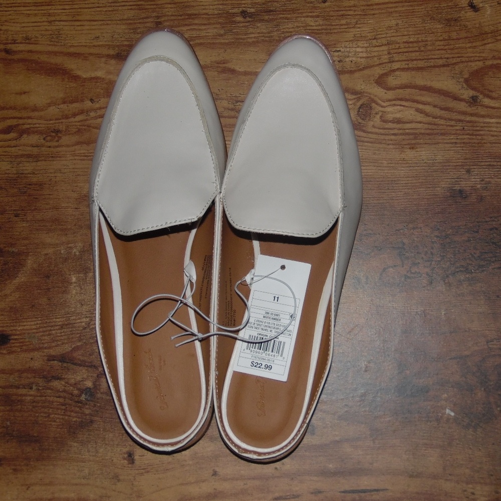 Amber Backless Loafer Mules